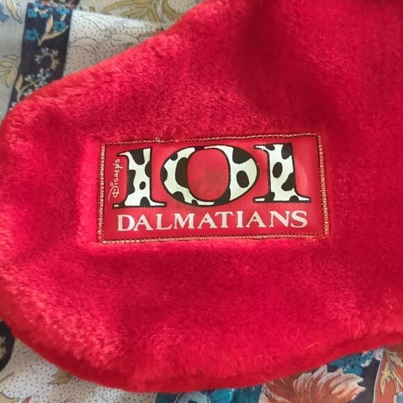 Disney 101‎ Dalmatians vintage fuzzy holiday stocking - Picture 4 of 6